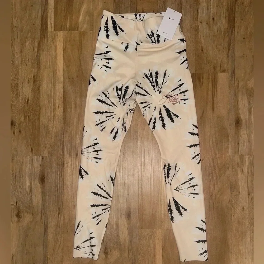 NIKE WOMANS XS DRI FIT ONE LUXE TRAINING LEGGINGS MID RISE 7/8 LENGTH